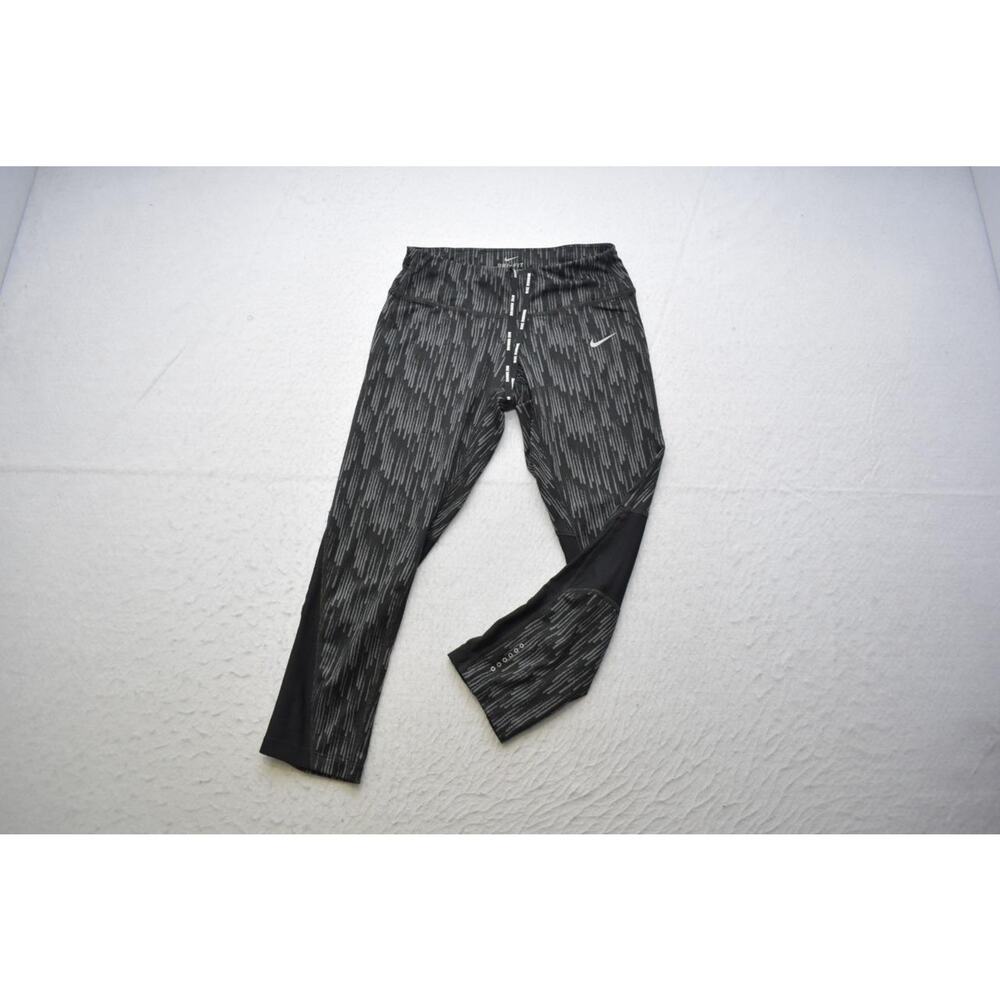 Nike Running Leggings Dri Fit Graphic Athletic Yoga Compression‎ Womens Sz XS